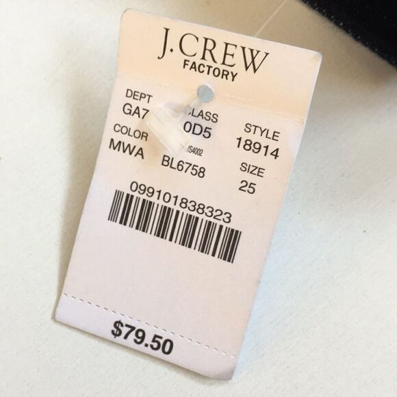 NWT J. Crew Toothpick jeans - Picture 3 of 7